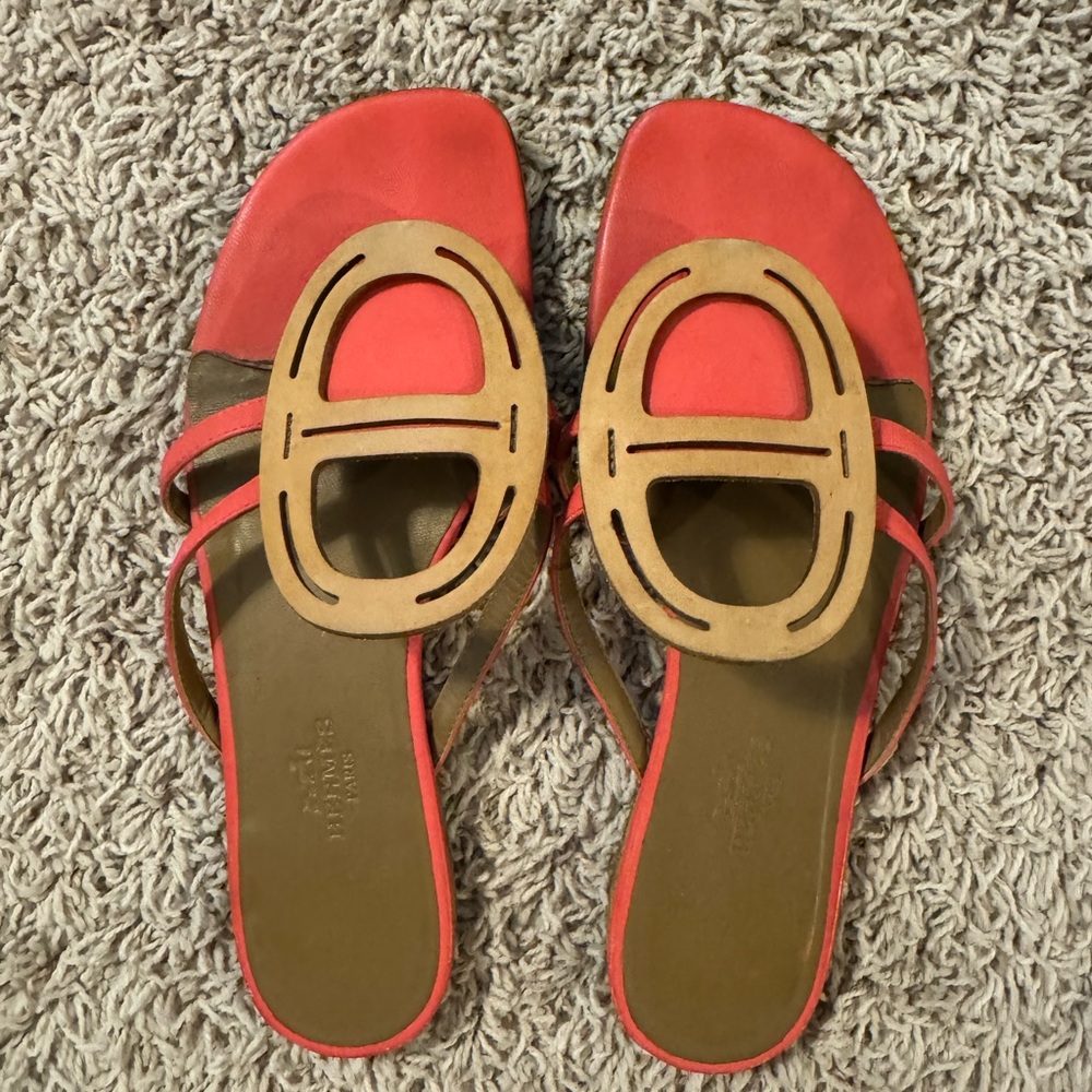 Hermes Slippers